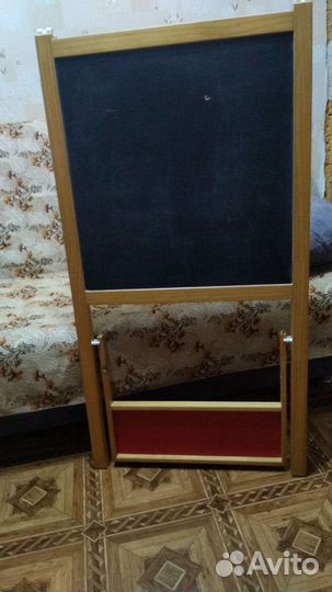 Мольберт детский двухсторонний
