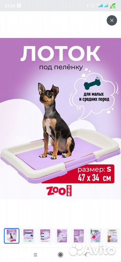 Лоток для животных