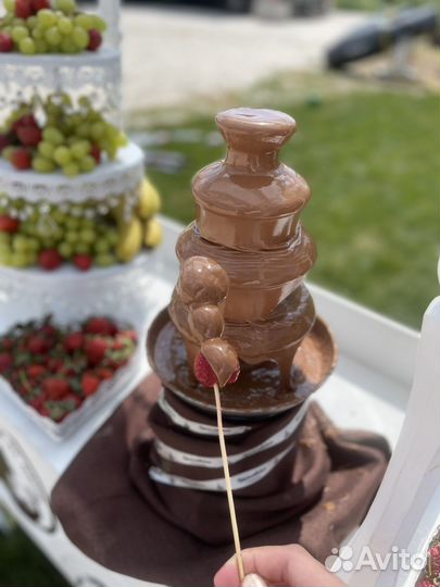 Шоколадный фонтан в аренду