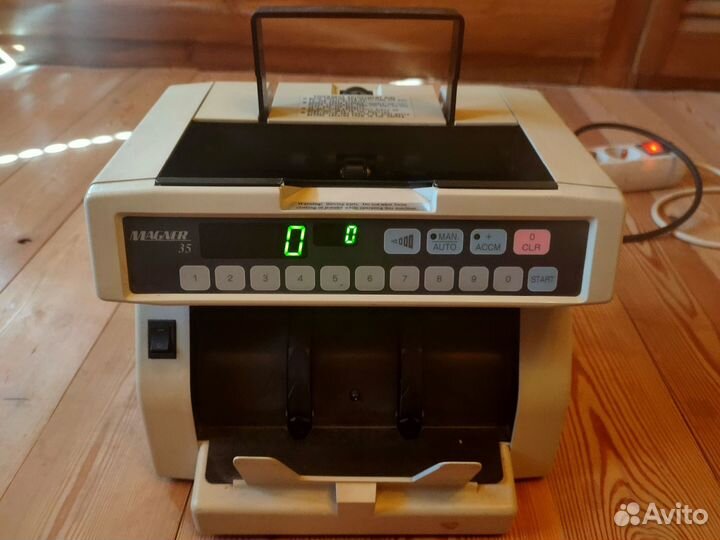 Cчетчик банкнот Magner 35DC-10Keys
