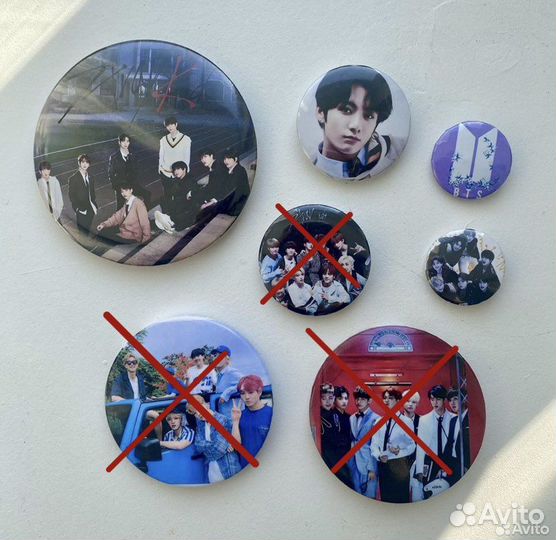 Kpop Книга BTS + значки Stray kids все за 400 руб