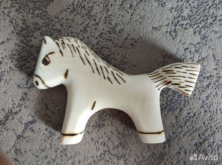 Грызунок, деревянная игрушка, береза