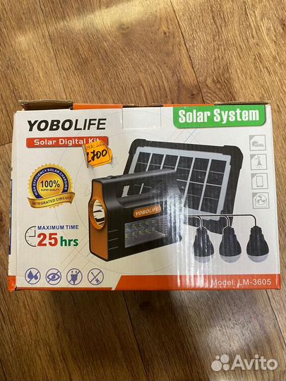 Портативная солнечная электростанция