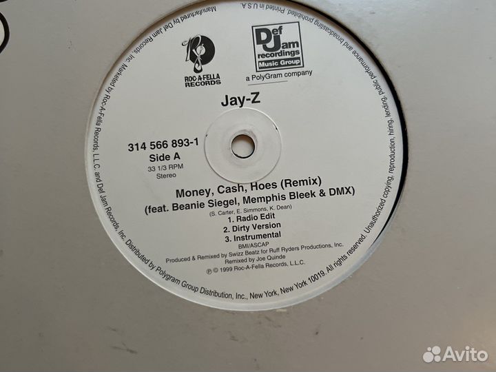 Виниловые пластинки Jay-Z