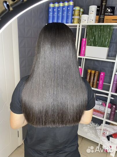 Кератиновое выпрямление волос и ботокс