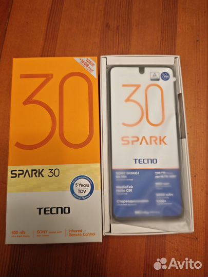 TECNO Spark 30, 8/128 ГБ