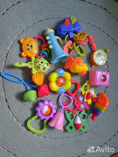 Погремушки прорезыватели