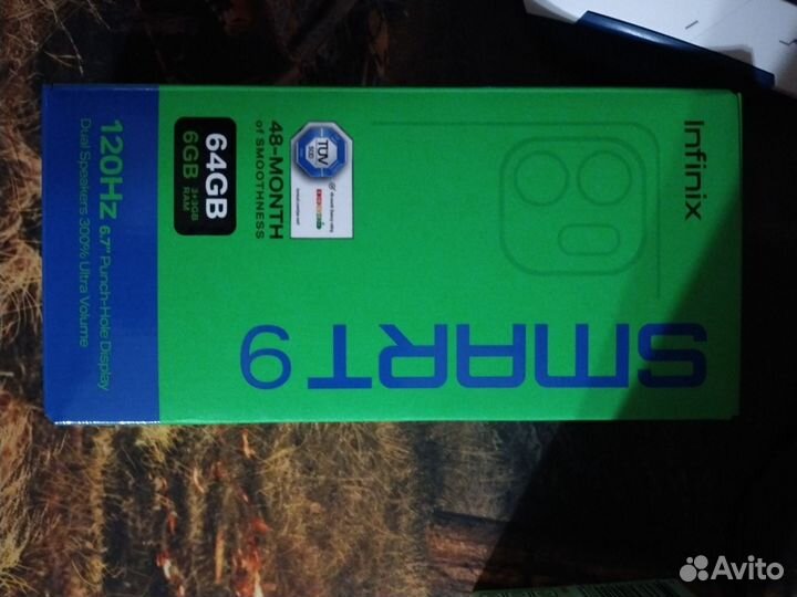 Infinix Smart 9, 3/64 ГБ