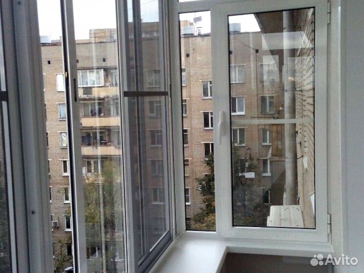 Остекление балконов и лоджий под ключ