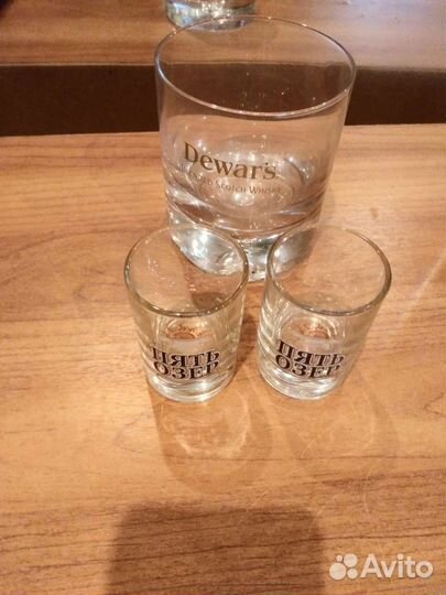 Бокалы под бренди или коньяк и рюмочки