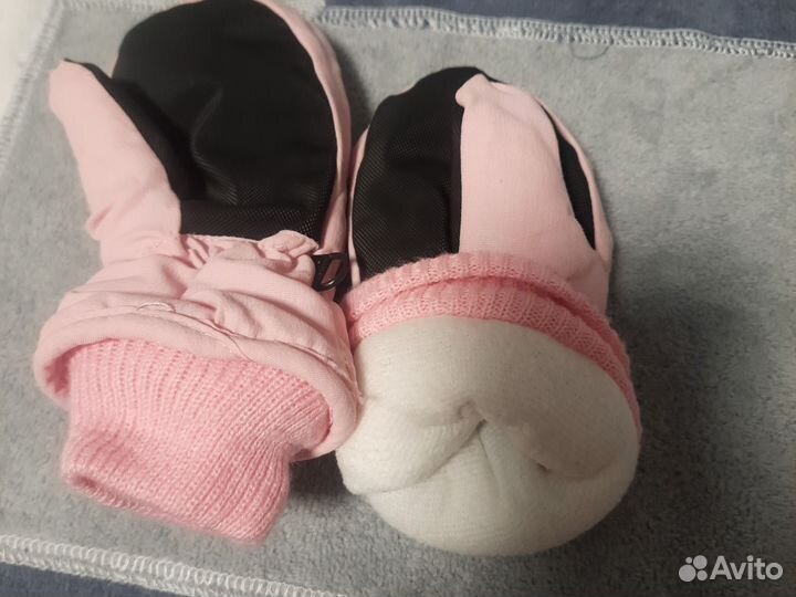 Варежки для девочки 2 - 3 года