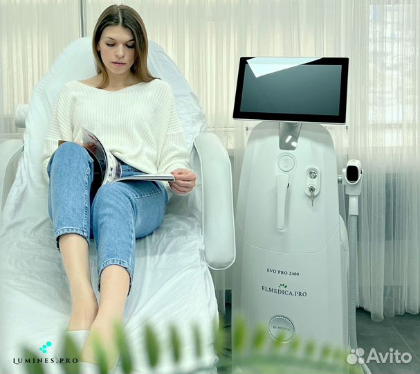 Диодный лазер для эпиляции Лю-Минес макспро 2000в