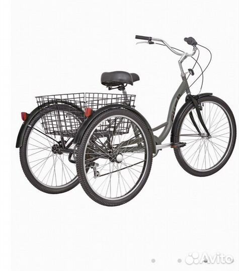 Велосипед грузовой 26 6ск rush hour