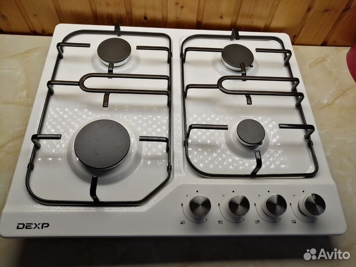 Газовая варочная панель 4 конфорки новая