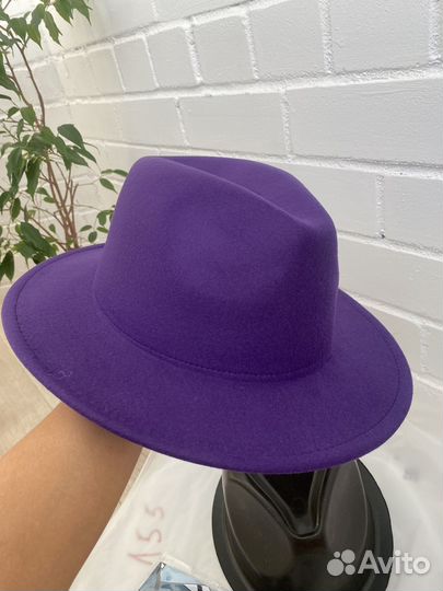 Шляпа фетровая женская