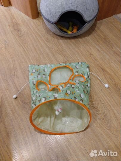 Игровой мешок - тоннель для котят и кошек