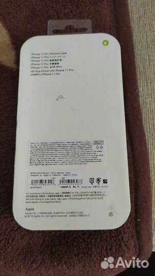 Силиконовый чехол iPhone 11 pro
