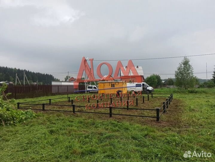 Фундамент на винтовых сваях