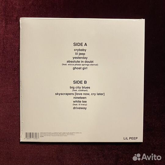 Винил Lil Peep «Crybaby»
