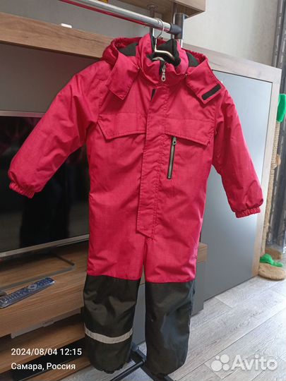 Продается зимний комбинезон на девочку р-р 104