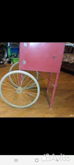 Сундук на колесах, США, ретро