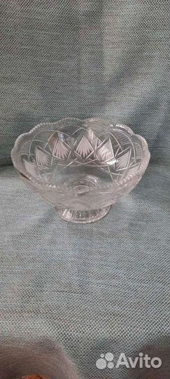 Ваза хрустальная СССР