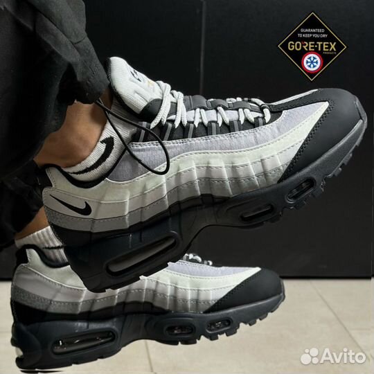 Кроссовки Nike Air Max 95 Essential grey and black