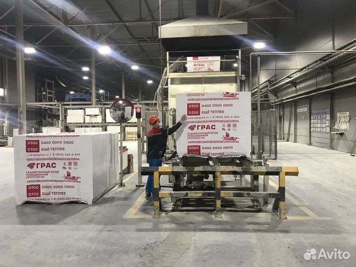 Блок Газосиликатный вкблок Газобетон грас D400