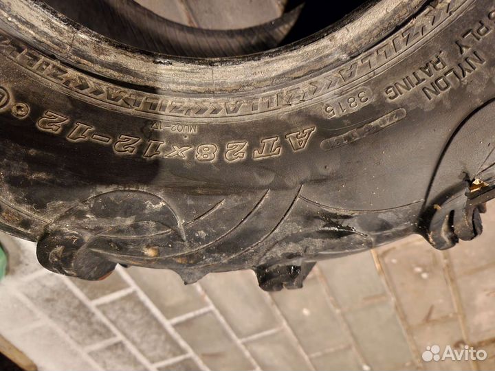 Комплект шин Maxxis Zilla 28 r12