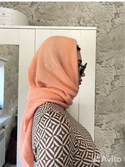 Косынка пуховая