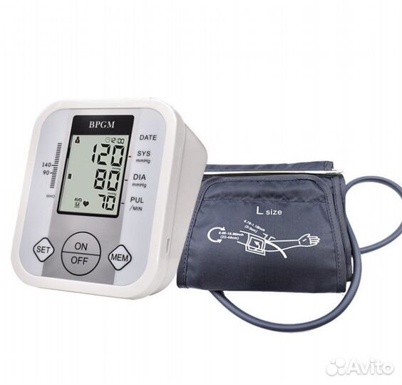 Тонометр автоматический новый с манжетой 22-48