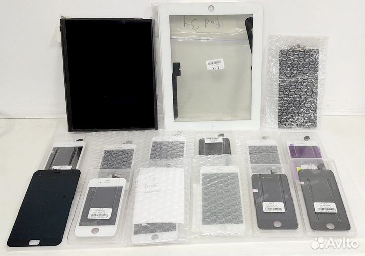 Дисплеи, тачскрины для планшетов и смартфонов