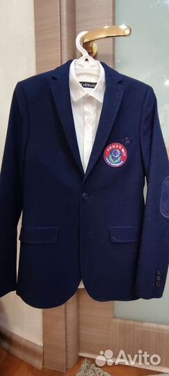 Пиджак школьный для мальчика 146 152