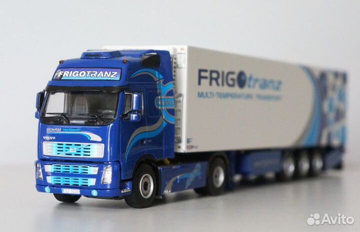 1/50 тягач Volvo Frigo фура реф WSI раритет