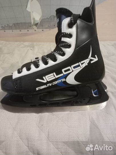 Коньки хоккейные velocity 43 размер