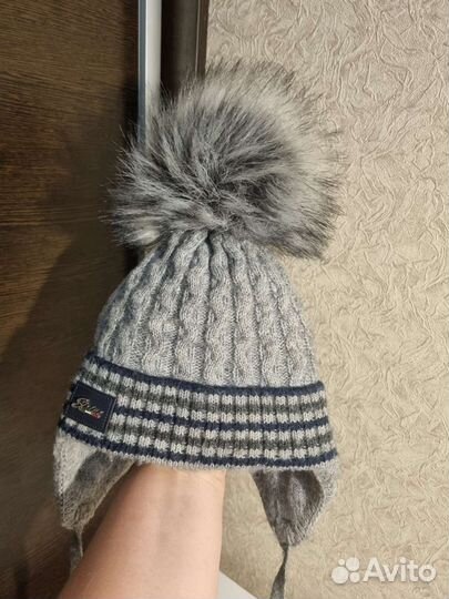 Зимняя шапка для мальчика