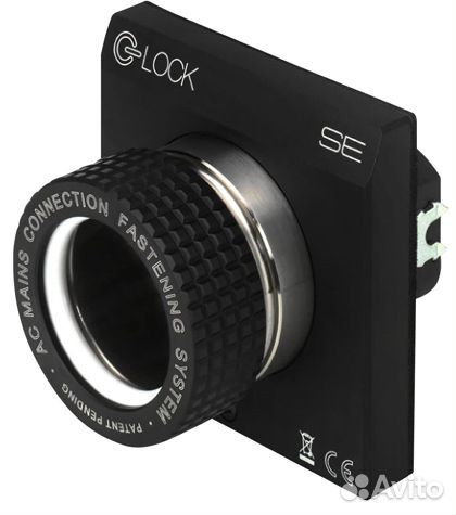 Hi-End силовая розетка с фиксацией кабеля