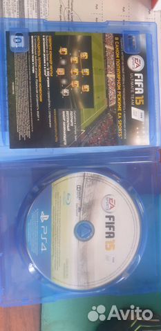 Обменяю диски PS 4 fifa 14,15