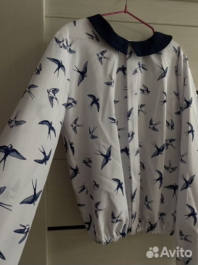 Блузка школьная