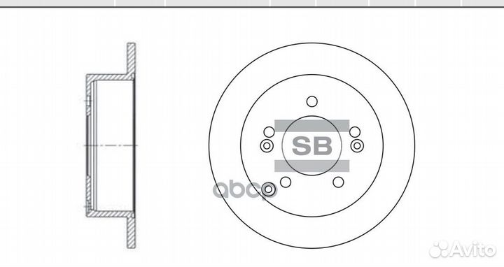 Диск тормозной hyun/KIA sonata/tucson/magentis