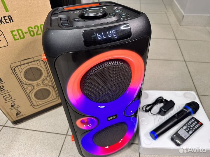Портативная колонка Eden 620 c караоке 350W