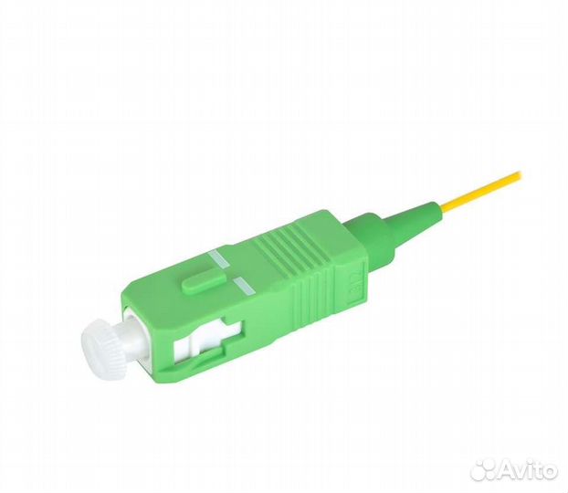 Пигтейл шос-SM/0.9 мм/125 SX-SC/APC-p/t -1.5 м