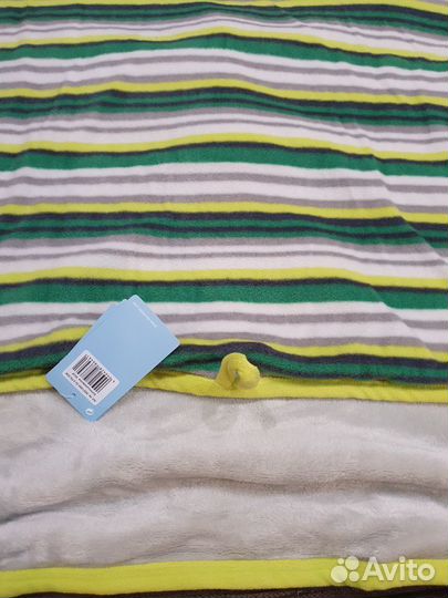 Плед флисовый 100/70 см новый