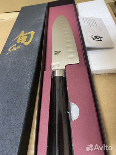 Японский нож Сантоку Kai DM-0718