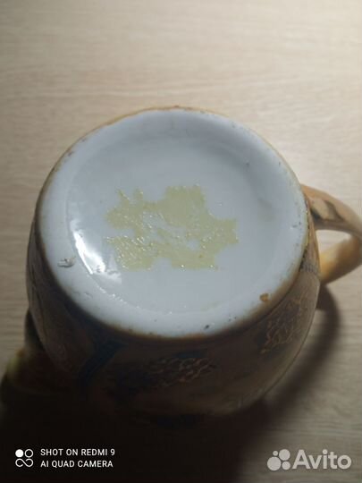 Красивый молочник соусник с крышкой Бронь