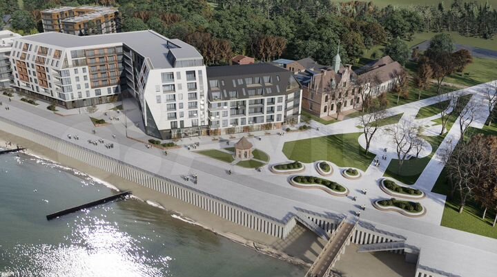 2-к. апартаменты, 105,5 м², 6/7 эт.