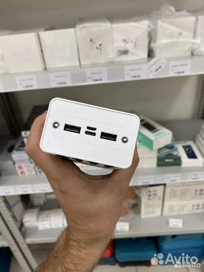 Повер банк Power Bank 30000 mah с солнечной батаре