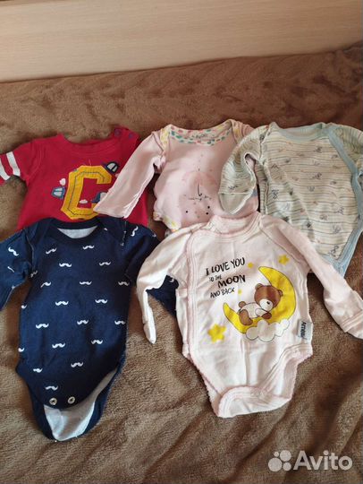 Детские вещи пакетом для девочек с рождения