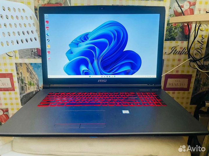 Мощный игровой ноутбук