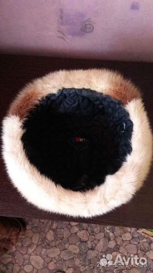 Шапка норковая женская